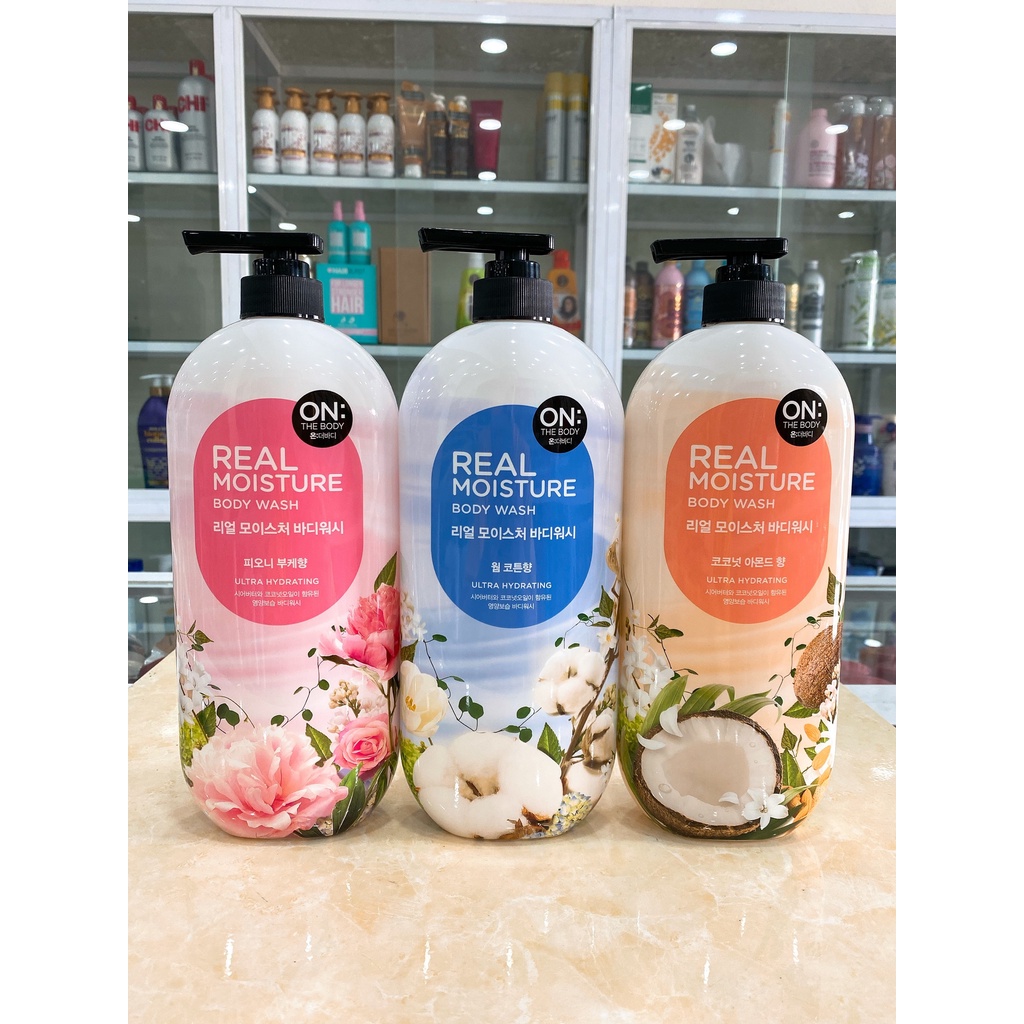 Sữa Tắm Hương Nước Hoa On The Body Body Wash Hàn Quốc 900ml