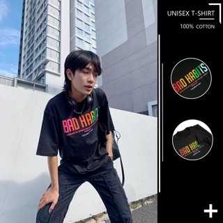 Áo thun Unisex Bad Habits Colors T-shirt Tee Nam Nữ Oversize Phông Tay Lỡ Form Rộng 100 Cotton