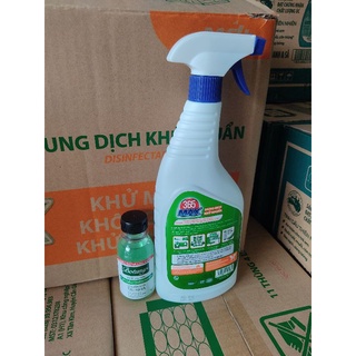 Nước rửa tay khử khuẩn 365 max 750ml. mua 1chai tặng 1chai lau sàn 90ml.