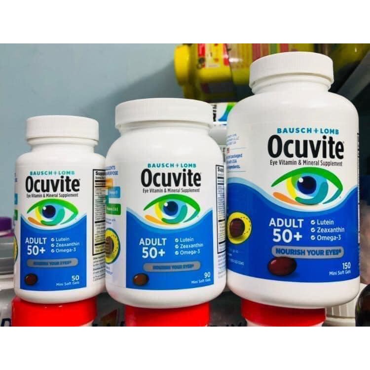 Viên uống bổ mắt Ocuvite 50+