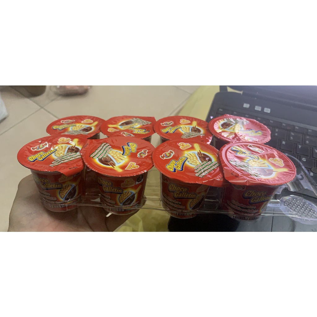 Bánh Quy Chấm Socola Choco Galletin Siêu Ngon - Hộp 15gr