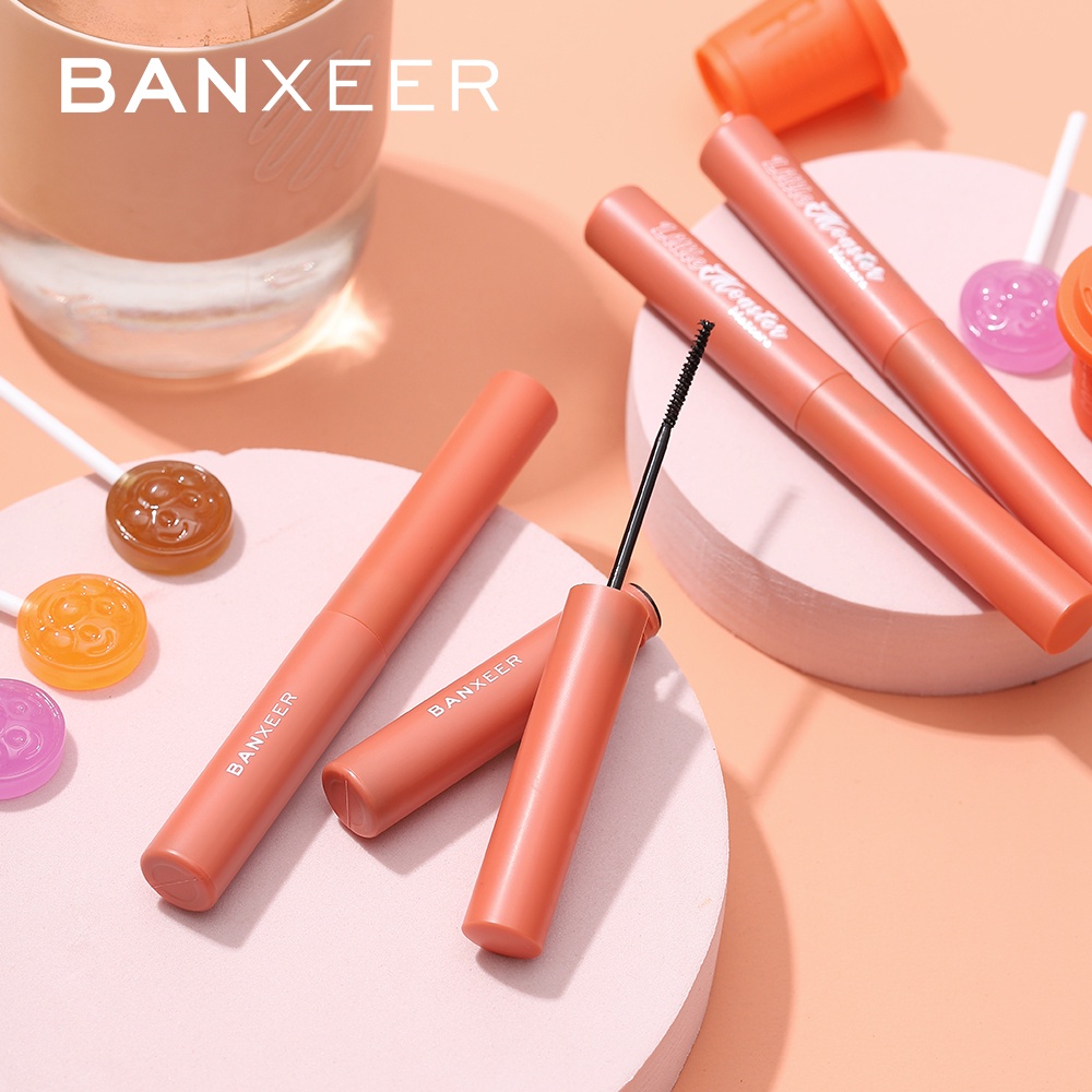 Mascara Banxeer chống thấm nước lâu trôi suốt 24h đầu bàn chải mỏng31g