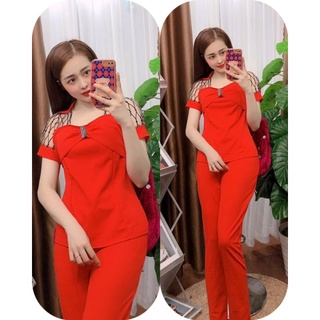 Sét bộ thun cát hàn mặc nhà. chch16