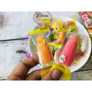 kẹo bắp dẻo mix nhiều màu 100gr