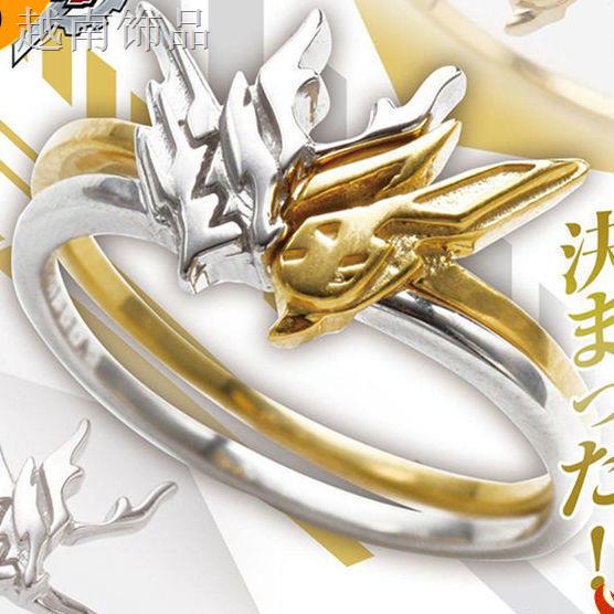 Nhẫn Mạ Bạc 925 Hình Thỏ Và Rồng Độc Đáo