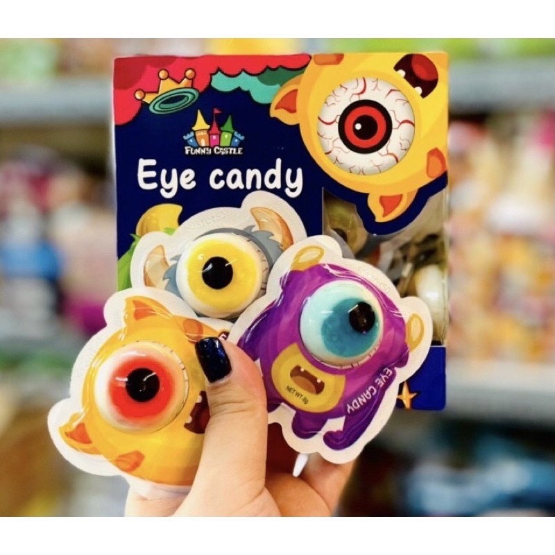 KẸO DẺO TRÁI CÂY CON MẮT EYE CANDY SIÊU NGON