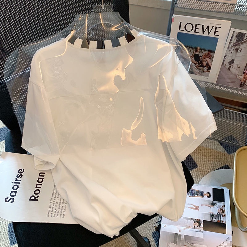 Áo Thun Tay Ngắn Thiết Kế Mới Ngọt Ngào Thời Trang Mùa Hè Dành Cho Nữ