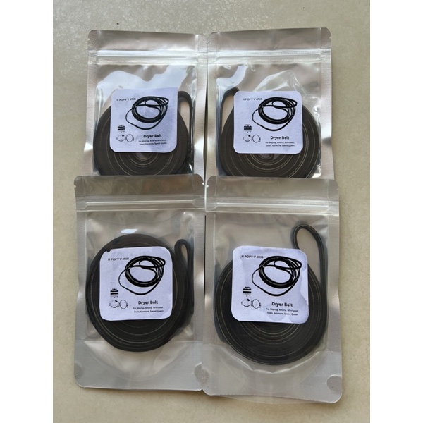 Combo 4 Dây curoa Whirlpool DÙNG CHUNG cho model 3LWED4705, 3LWED4815