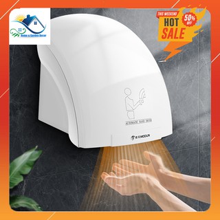 Máy sấy tay treo tường cao cấp sử dụng công nghệ tự động cảm ứng hồng ngoại