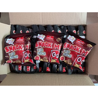 12 gói Snack mì tôm vị bò nướng 30g Vifon
