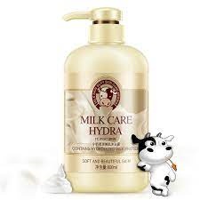 Sữa Tắm Trắng Da Con Bò Milk Care Hydra Chai 800Ml