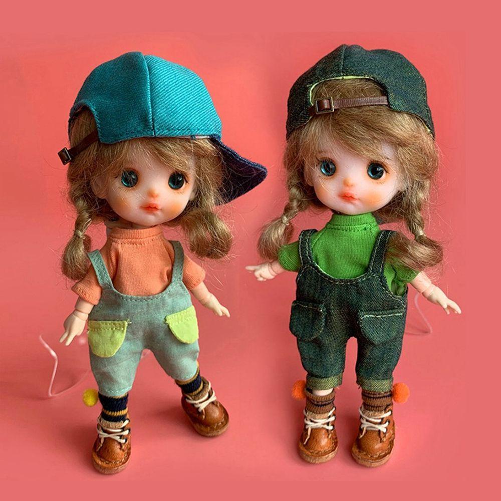 RAINBOW Bộ Quần Áo Thời Trang Dành Cho Búp Bê OB11 1 / 12BJD