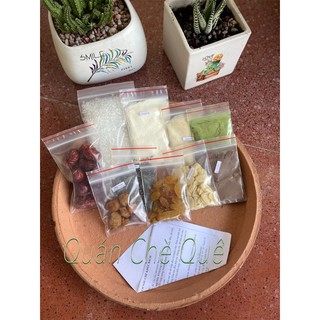 SET CHÈ KHÚC BẠCH - nấu chén chuẩn vị
