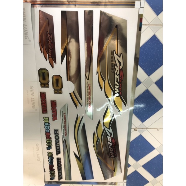 Tem rời dream cánh chim limited crom bóc ép