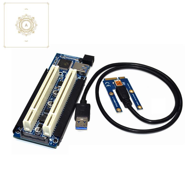Card Âm Thanh Mini Pci-E Sang Dual Pci Thẻ