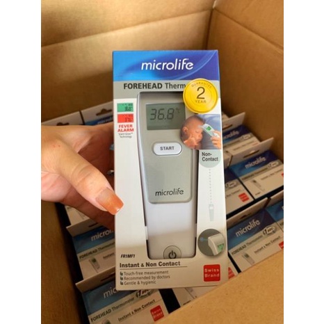 Nhiệt Kế Điện Tử Hồng Ngoại Microlife FR1MF1 Thụy Sĩ - Bảo Hành Chính Hãng 2 Năm