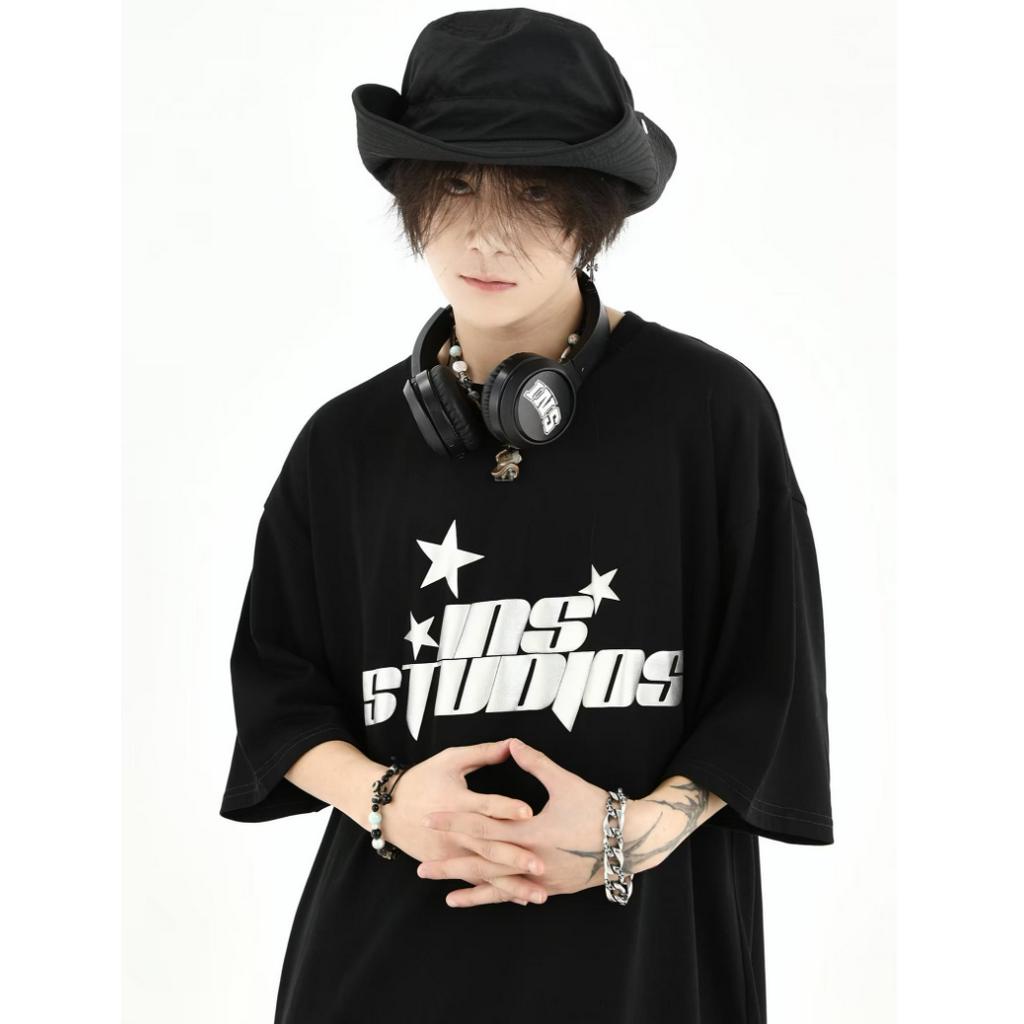 Áo Thun Nam Ngắn Tay In Hình Ngôi Sao Thời Trang hip hop