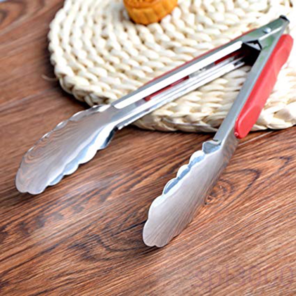 Kẹp gắp thức ăn bằng thép không gỉ tiện dụng cho nhà bếp