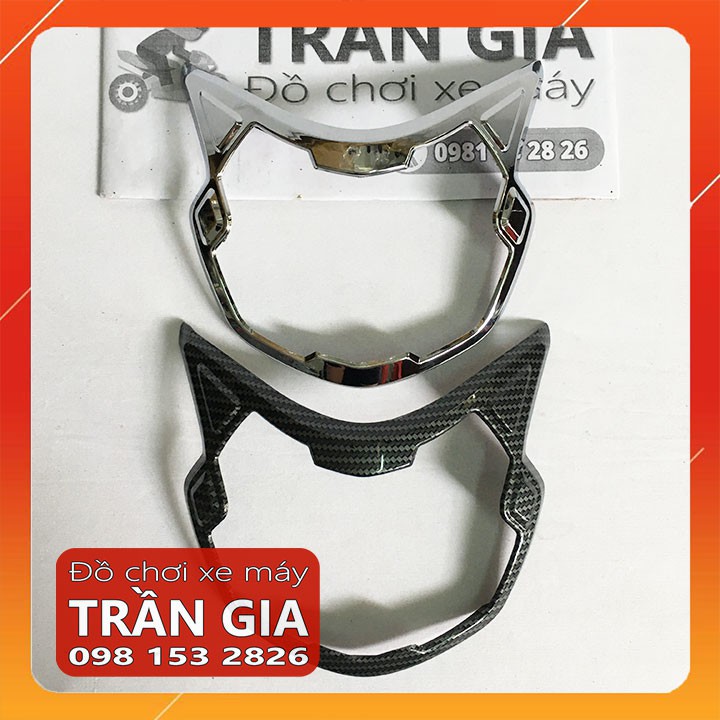 Viền đèn pha xe vision 2021, ốp đèn trước - phụ kiện trang trí