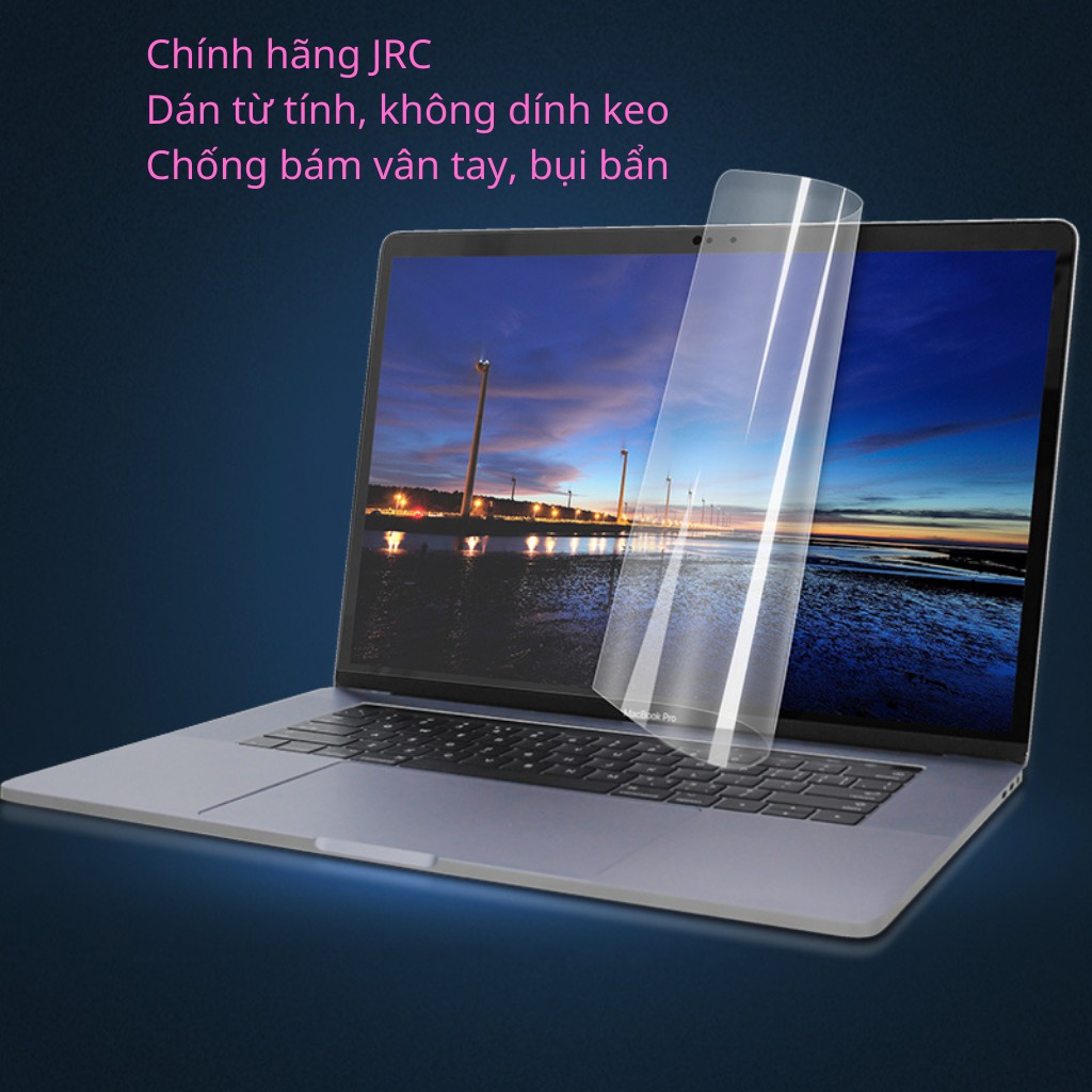 Dán Màn Hình Macbook Air, macbook pro Chính Hãng JRC, Bảo vệ màn hình-chống bám vân tay