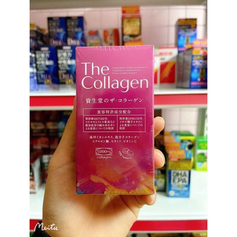 Viên uống collagen shiseido làm đẹp da ngừa lão hóa Nhật Bản 126 viên