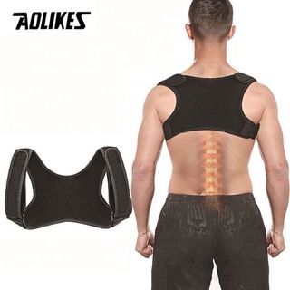 Đai lưng cột sống chống gù lưng, đai nịt bụng cố định xương đòn chuyên gym chính hãng cao cấp aolikes - 1 cái