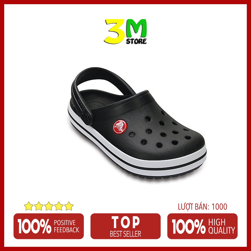 Dép Sục Clog Band 2021 Đẹp,Êm, Bền Nhẹ Cho Unisex Nhiều Màu