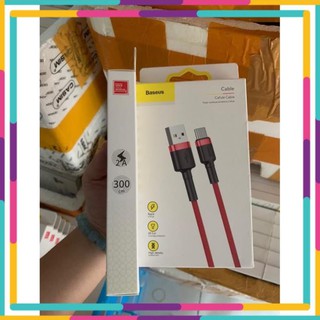 Cáp sạc nhanh Baseus 3m chân sạc Samsung Type C chính hãng