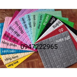 GIẤY DÁN TƯỜNG 3D KHỔ LỚN 6MM 70*77CM GIÁ RẺ TOÀN QUỐC