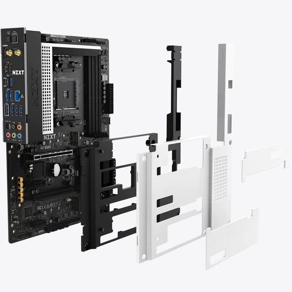 Bo Mạch Chủ NZXT N7 - B550 MOTHERBOARD Màu Trắng