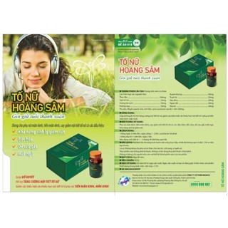 Tố nữ Hoàng Sâm - Đề án 818 Bộ Y Tế