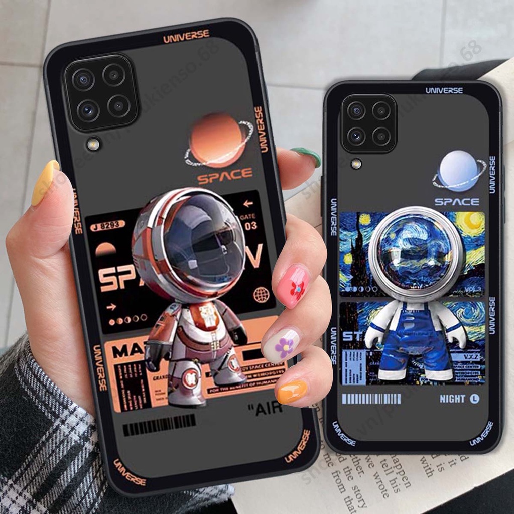 Ốp lưng Samsung A22 4G / A22 5G hình người máy, robot nasa đáng yêu dễ thương
