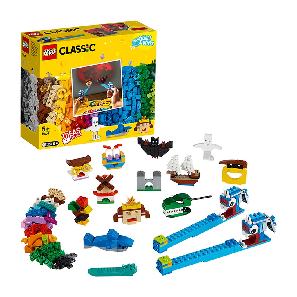 LEGO® Classic 11009 Gạch Sáng Tạo Kèm Đèn - 441 chi tiết