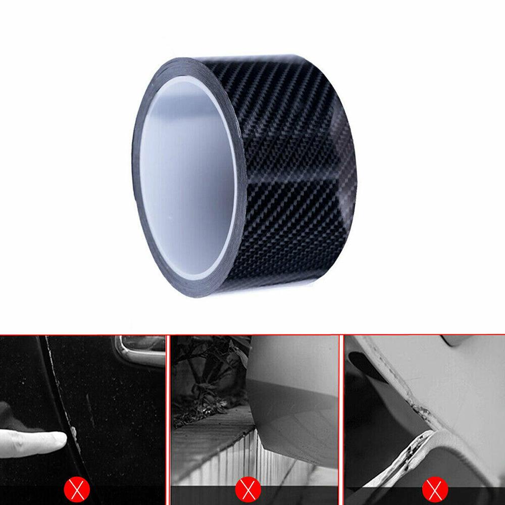 Cuộn Băng Dán Cửa Xe Hơi Chống Va Chạm 5m 10m 5D Bằng Sợi Carbon