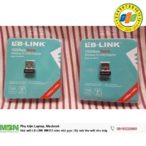 LB LINK - USB Wifi Nano tốc độ 150Mbps