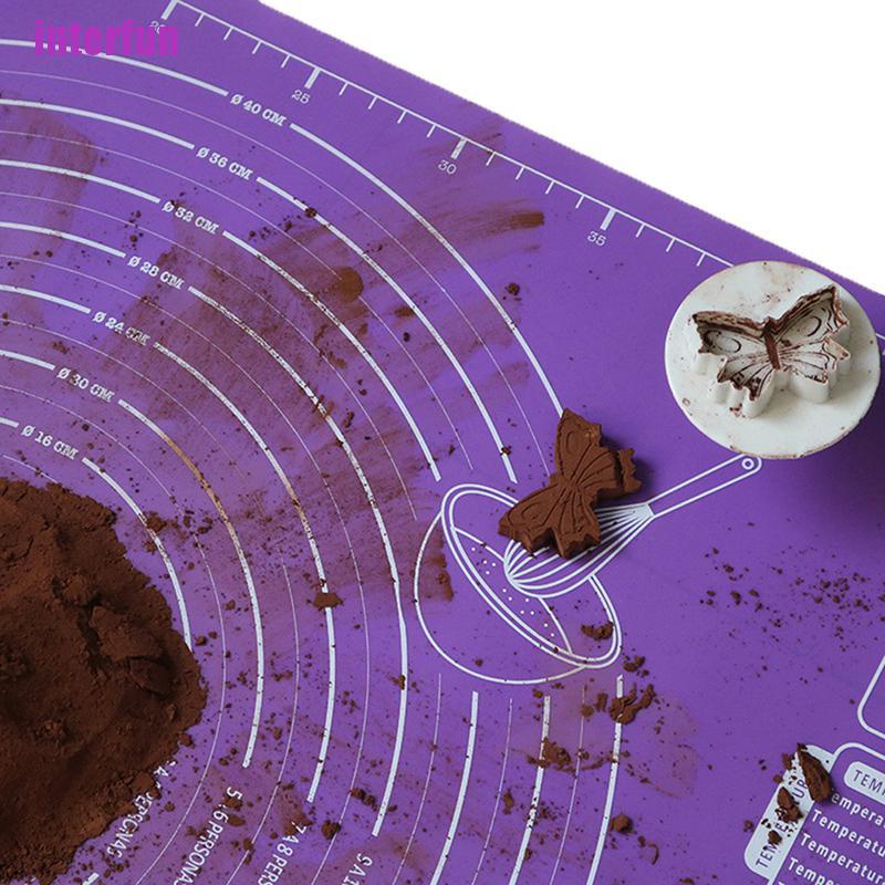 Thảm Nhào Bột Làm Bánh Bằng Silicone Chống Dính