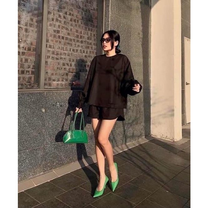 Set thô phối khuy ngọc 4 màu