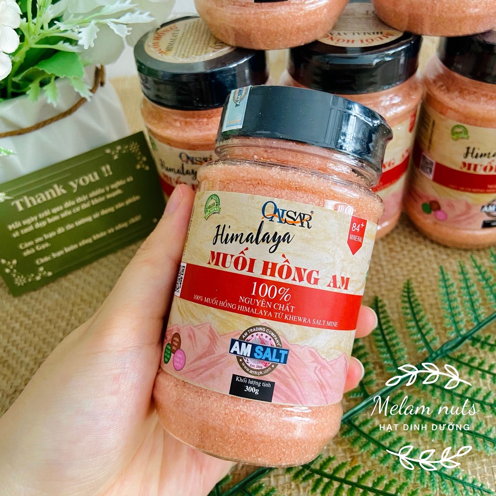Muối hồng Himalaya hộp 300gr