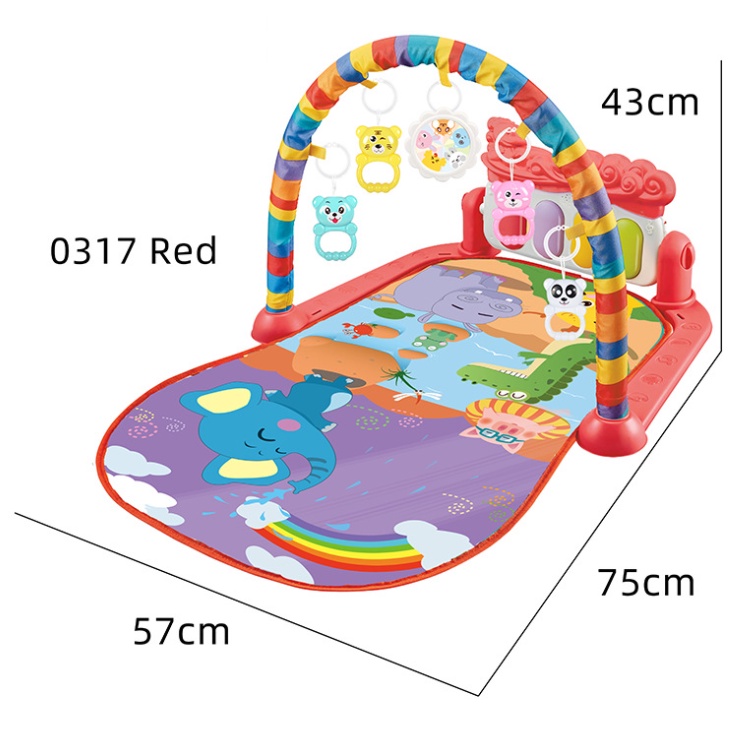 Tổng hợp thảm nằm baby cho em bé nhỏ từ 0-12 tháng tuổi kèm đồ chơi có đèn và nhạc piano
