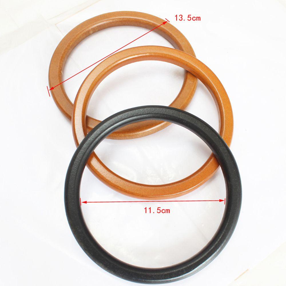 Móc Treo Túi Xách Handmade Hình Tròn Bằng Gỗ