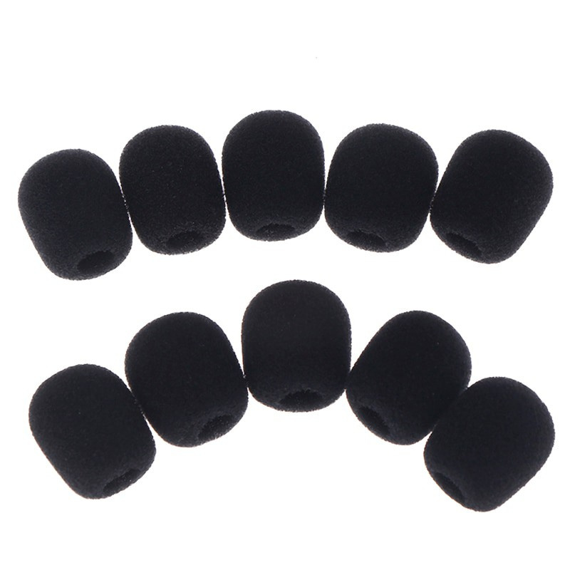 Set 10 vỏ bọc đầu mi cờ rô tai nghe LAMMCOU xốp chống gió thay thế tiện lợi