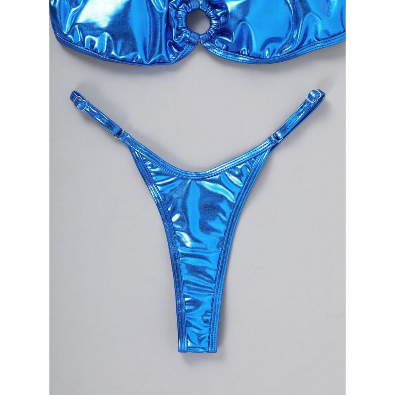 Bikini Quay Khoen Nhũ Bóng Metallic Swimwear | BigBuy360 - bigbuy360.vn