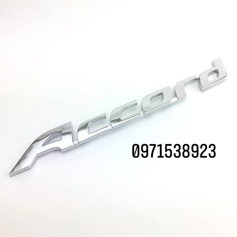 chữ nổi ACCORD dán thân xe hàng cao cấp