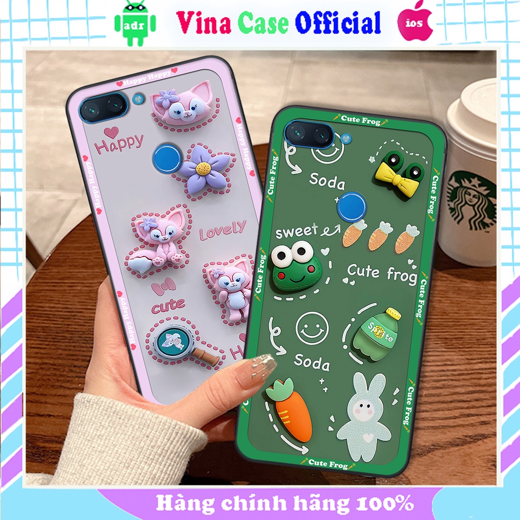 Ốp Xiaomi Mi 8 SE / Mi 8 Lite in hình hoạt hình cute, dễ thương , đáng yêu