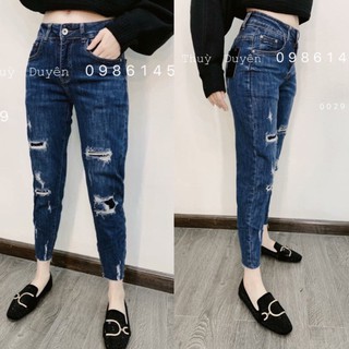 (Xả lẻ size/màu) Quần baggy jeans rách