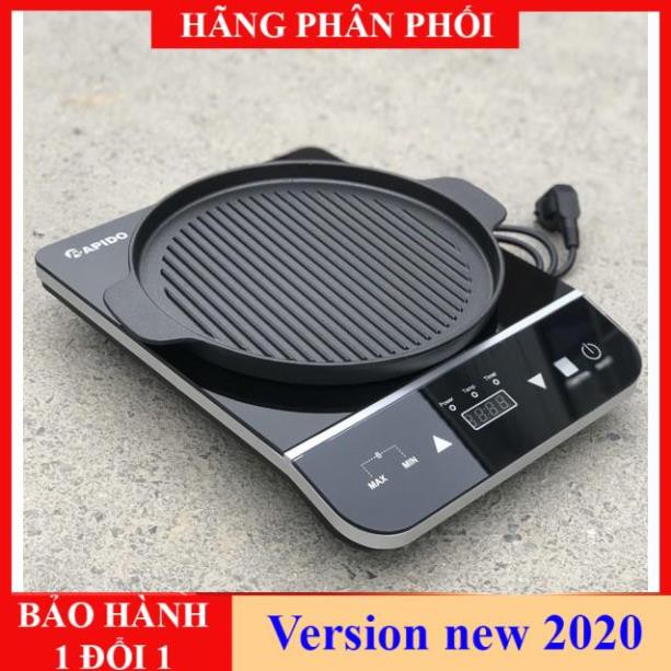 Bếp Hồng Ngoại Đơn RAPIDO 2000W - RC2000ES Mặt Kính Cường Lực Nóng Nhanh Bền - Bảo hành 1 đổi 1 - 1 Đổi 1