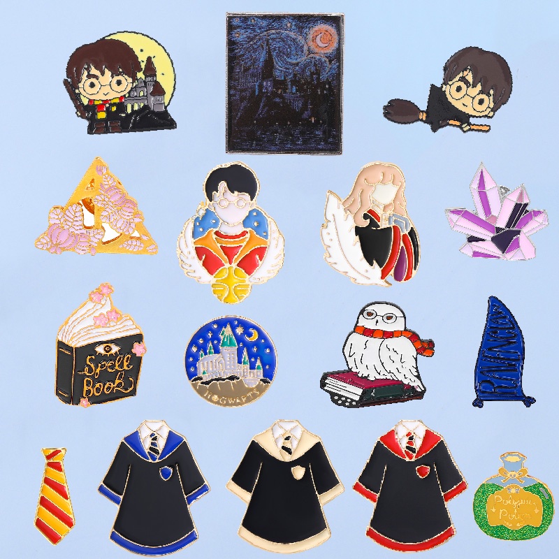 Ghim Cài Áo Hình Tranh Vẽ Hoạt Hình Sáng Tạo Độc Đáo