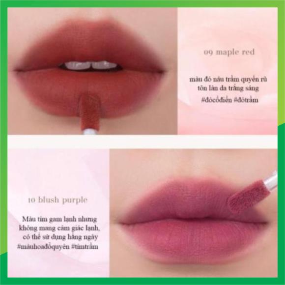Son Kem Lì, Siêu Mịn Môi Hàn Quốc Romand See Through Matte Tint 3.8g _hanquocmypham2022