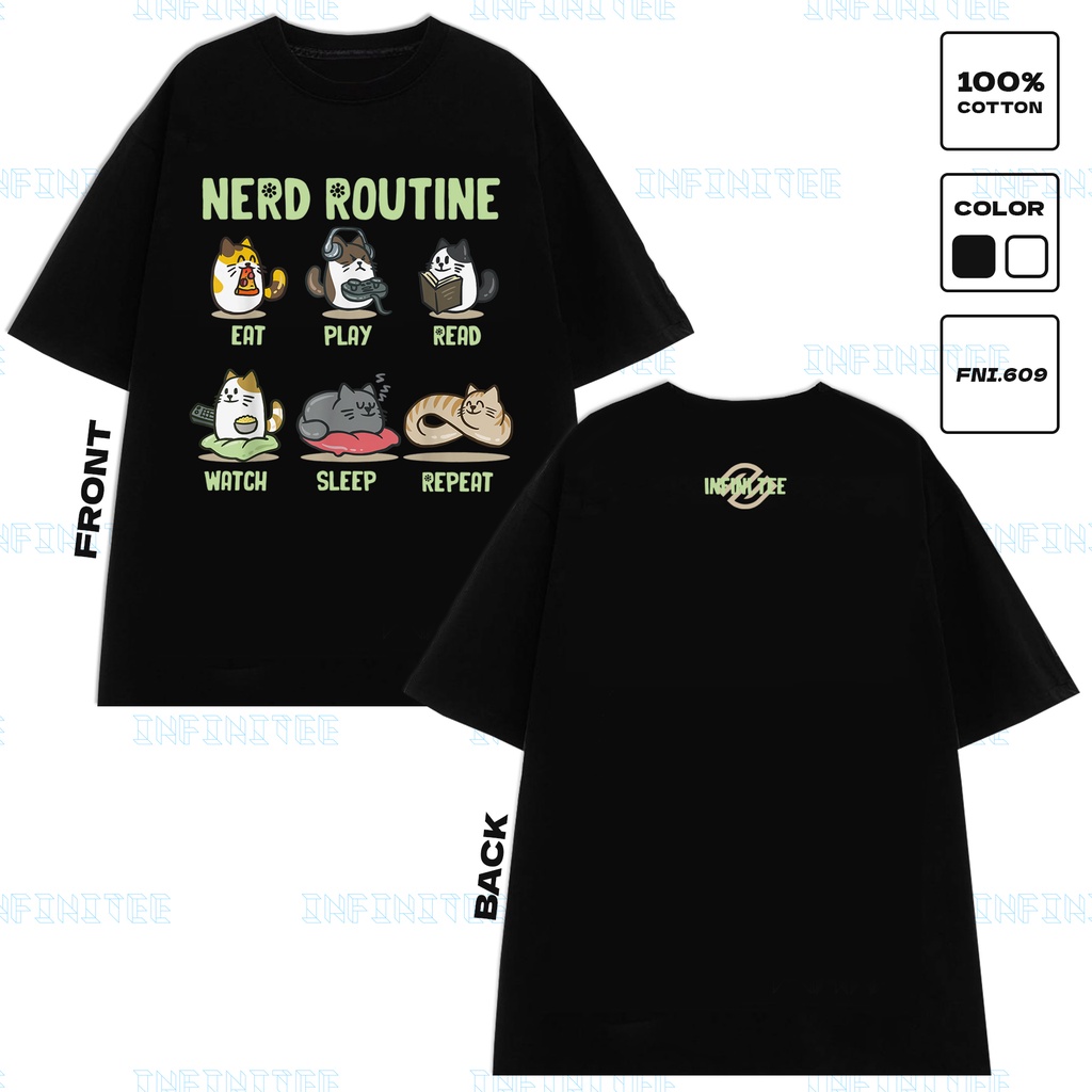 Áo thun INFINITEE Fni0609, Thun 100% Cotton - form rộng Unisex.