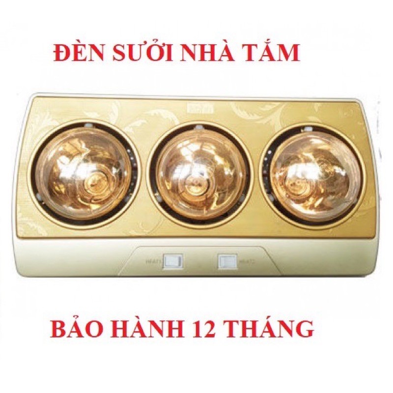 Đèn sưởi nhà tắm bảo hành 12 tháng